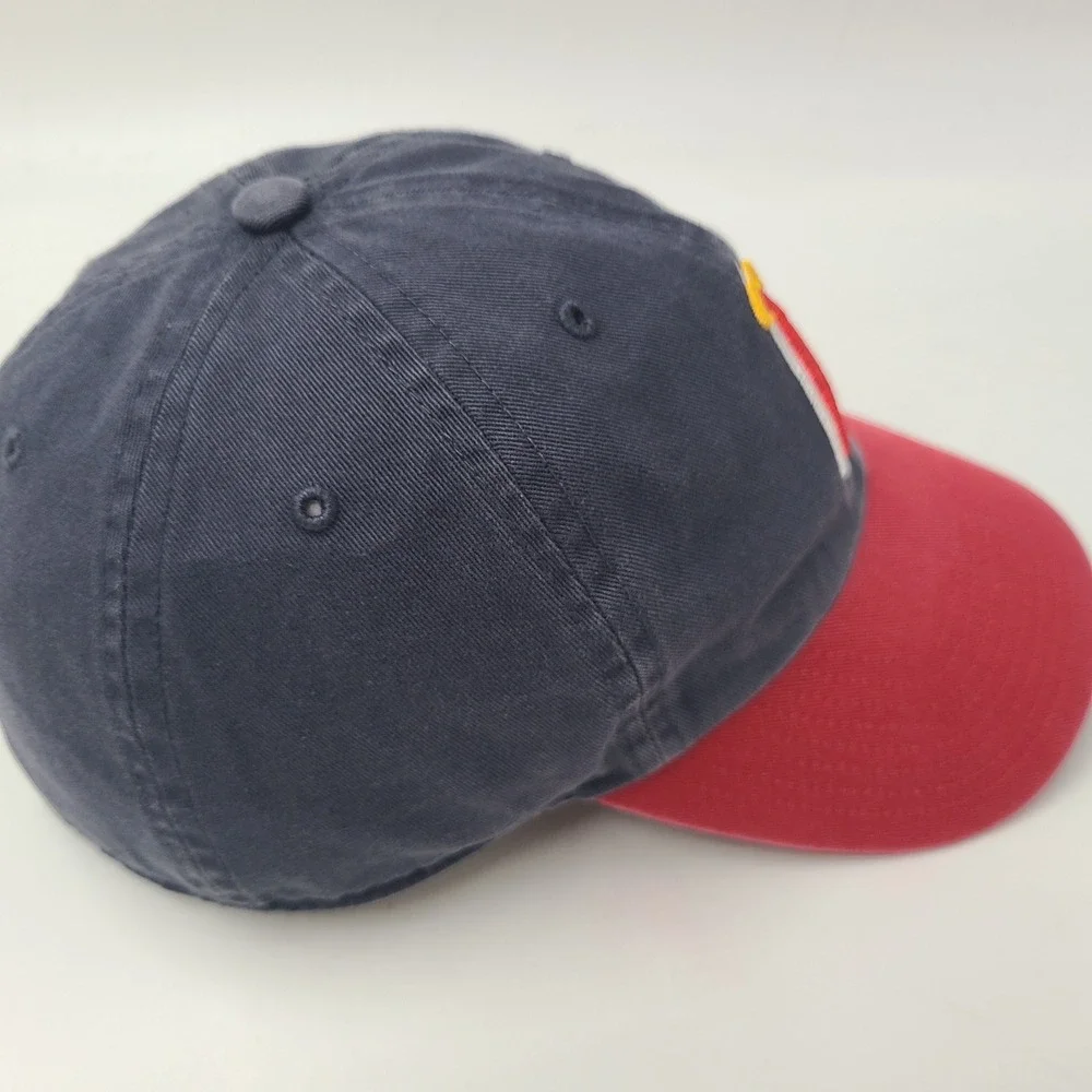 California Angels Hat Fitted M 47 Brand Franchise Blue Red MLB Los Angeles Men